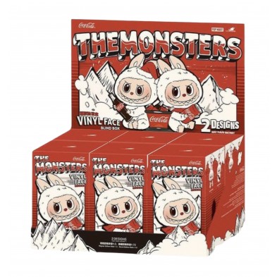 POP MART- 盲盒 LABUBU 可口可樂毛絨系列 (原盒6pcs)